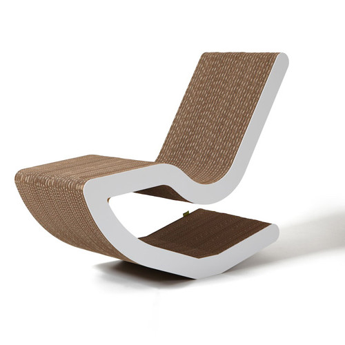 Mobiliers en carton - Fauteuils