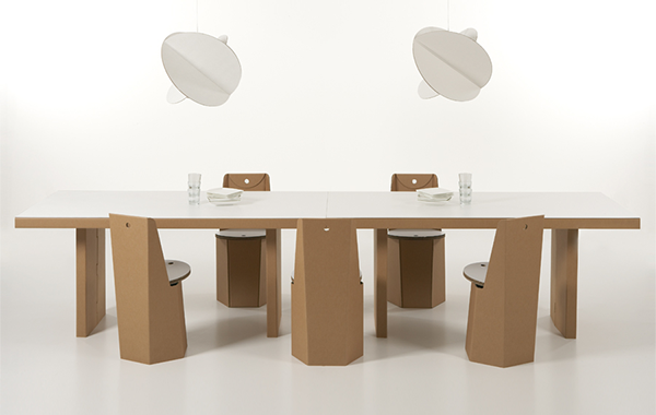 Mobiliers en carton - ATLANTE