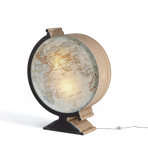 Mobiliers en carton - Luminaires