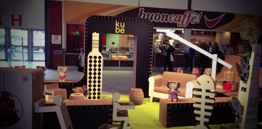 Mobiliers en carton - HOMI 2014