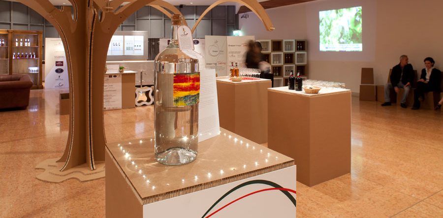 Mobiliers en carton - Vinitaly (Verona)