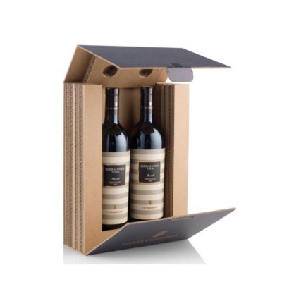 Mobiliers en carton - WINE BOX