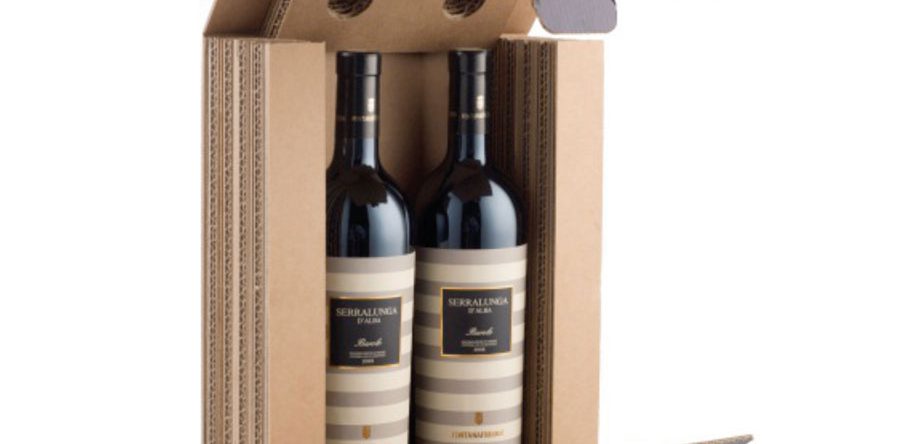 Mobiliers en carton - WINE BOX