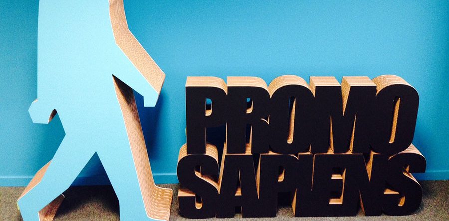 Mobiliers en carton - PROMOSAPIENS – LOGO 3D
