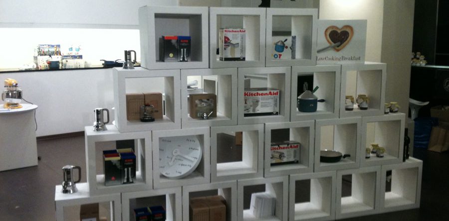 Mobiliers en carton - Macef (2011) – La Rinascente