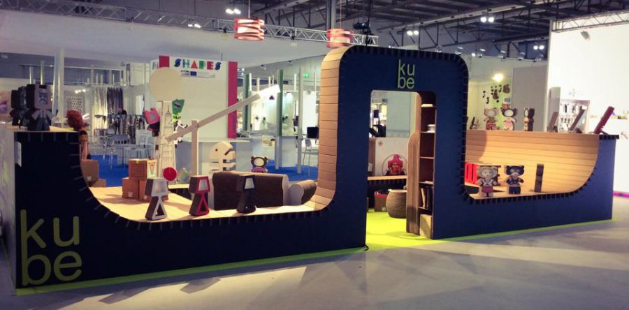 Mobiliers en carton - HOMI 2014