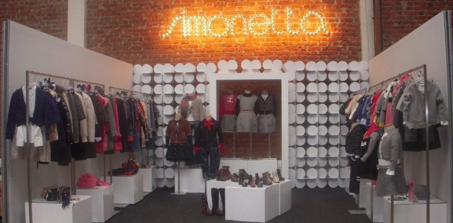 Mobiliers en carton - mobilier en carton Stand Simonetta